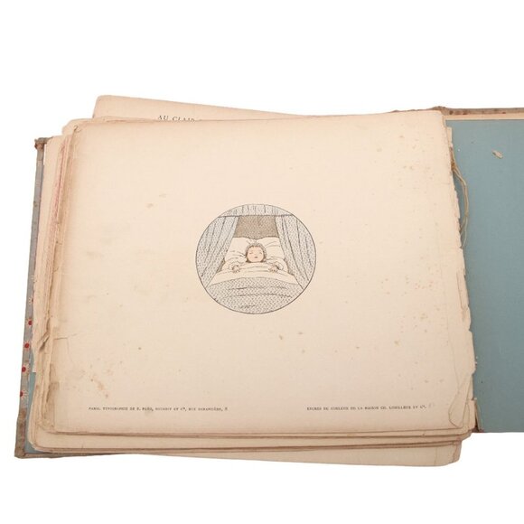 Vintage Children' Music Book 1931 Vieilles Chansons et Rondes Pour Les Petits En - Picture 13 of 14